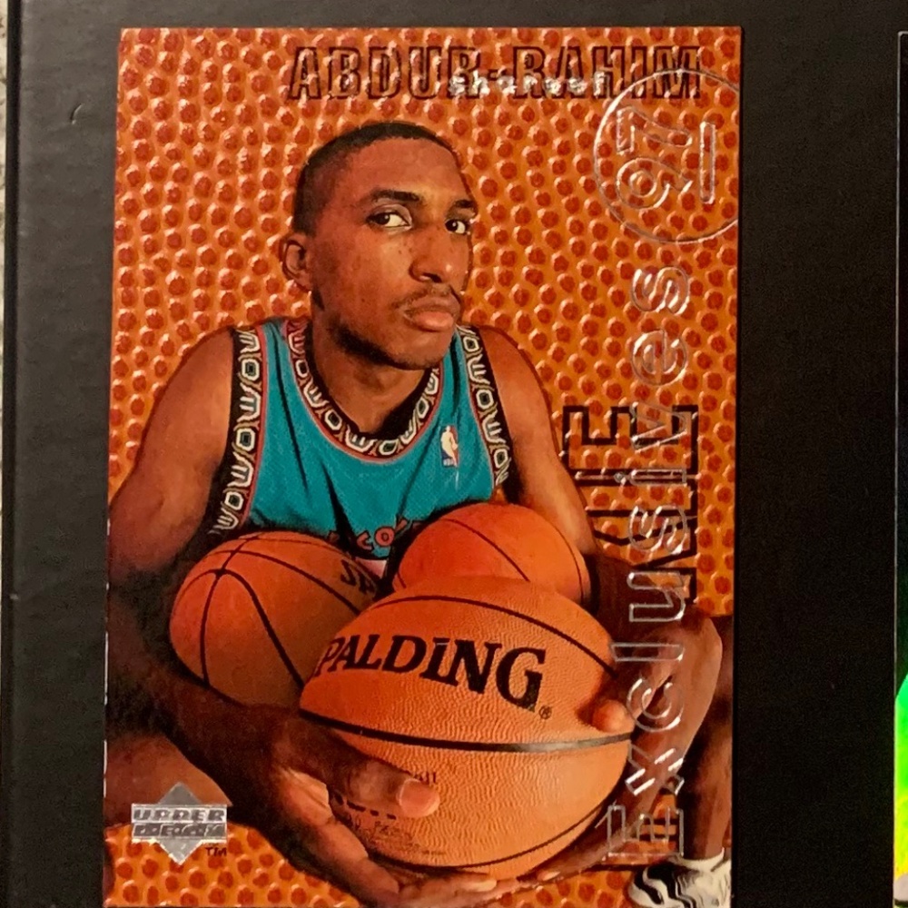 Shareef Abdur- Rahim 1996-1997 Upper Deck basketball card